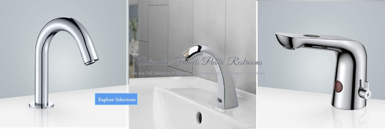 Commercial Automatic Motion Sensor Faucet for High Traffic Use ADA Approved